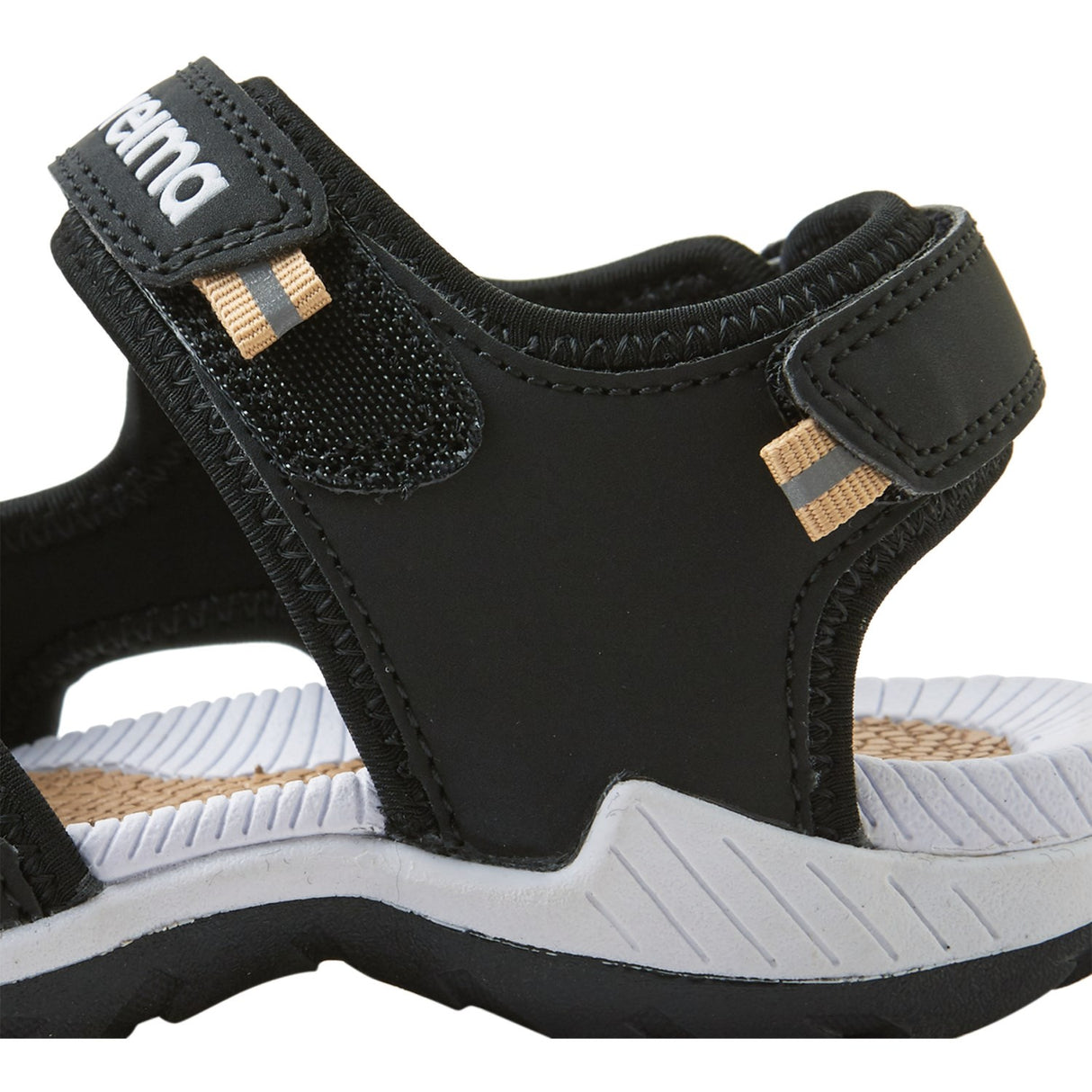 Reima Black Sandals Ratas