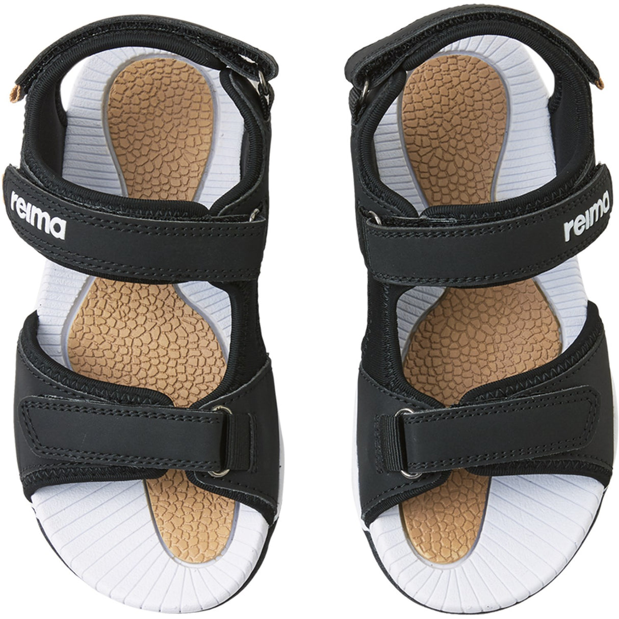 Reima Black Sandals Ratas