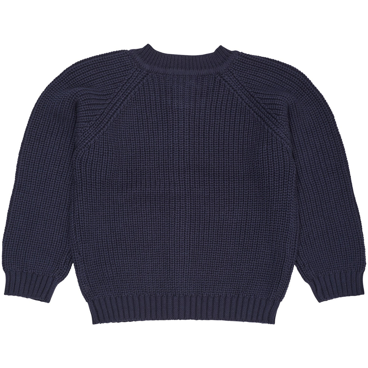 COPENHAGEN COLORS Navy Knitted Classic Rib Cardigan