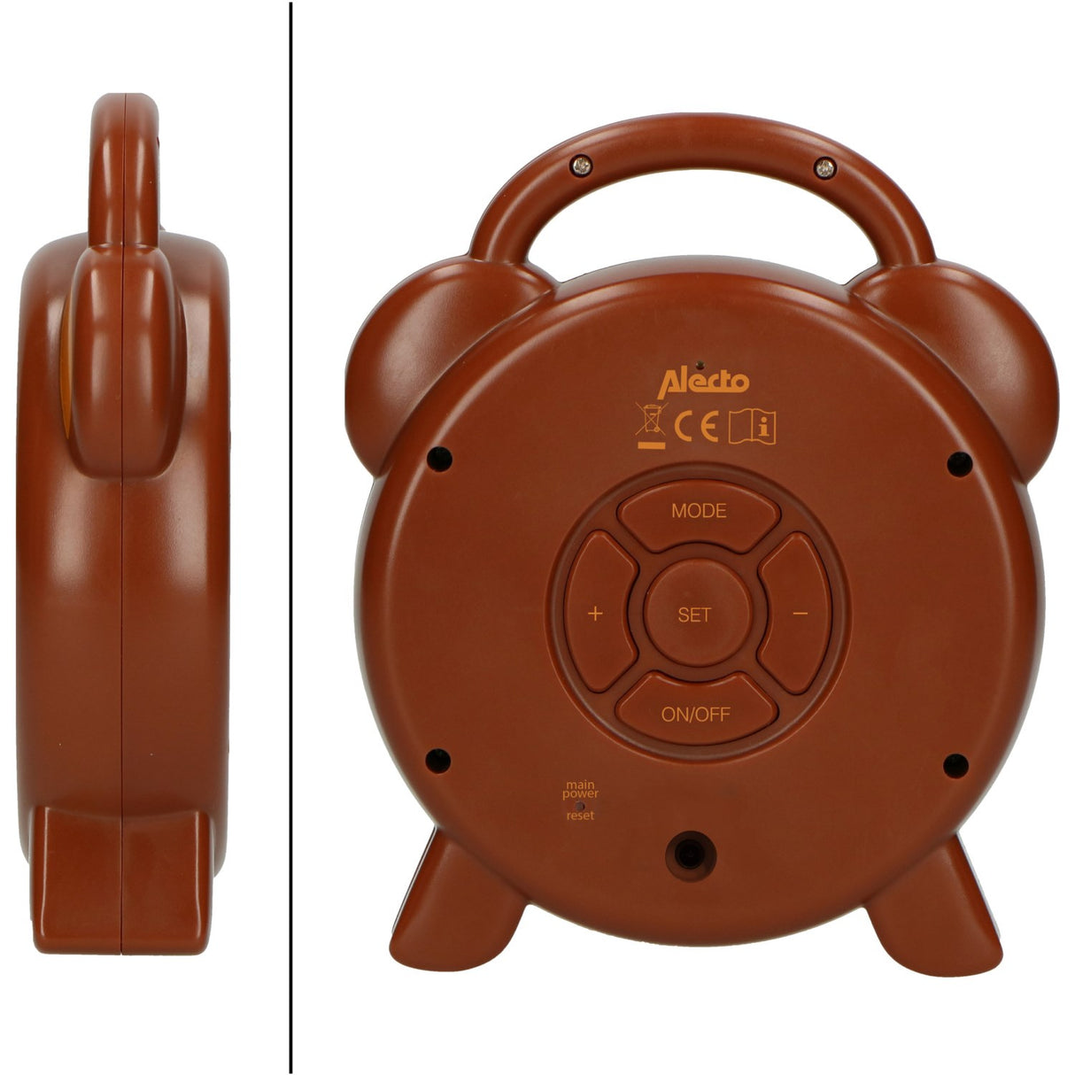 Alecto Monkey Sleep Trainer, Night Light And Alarm Clock