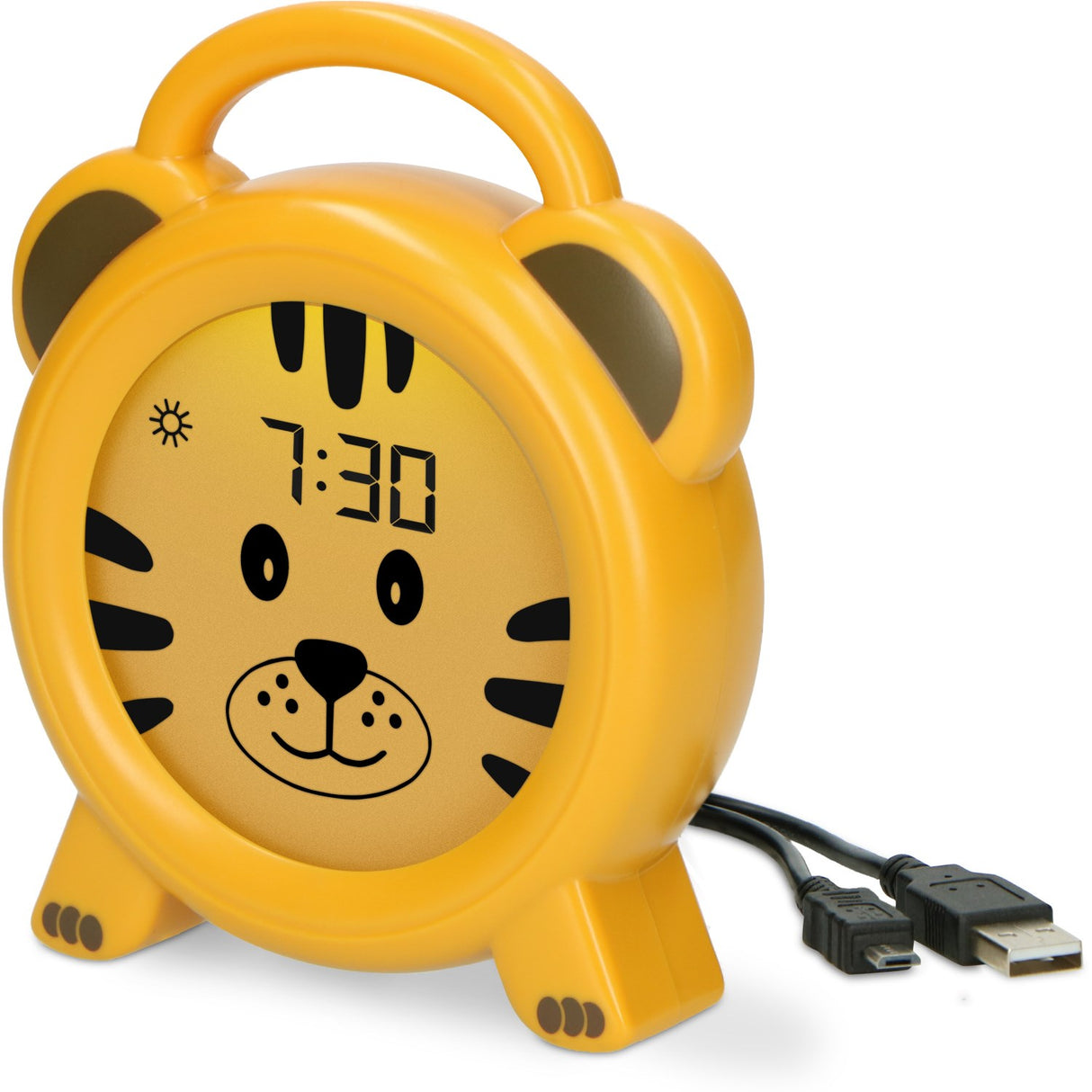 Alecto Tiger Sleep Trainer, Night Light, Alarm Clock