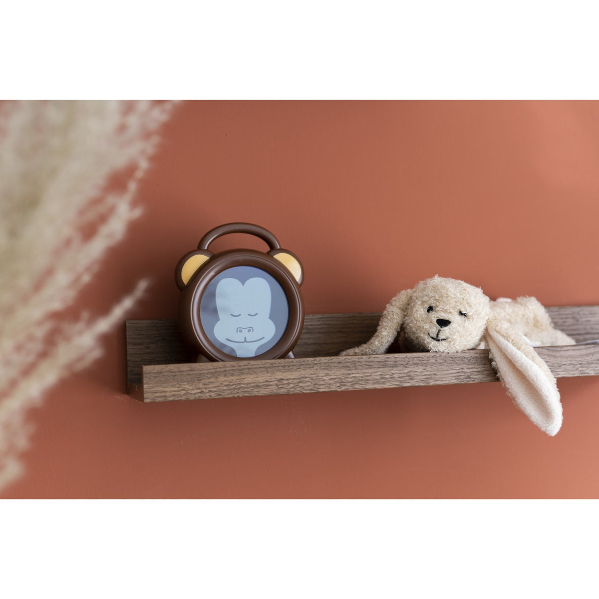Alecto Monkey Sleep Trainer, Night Light And Alarm Clock
