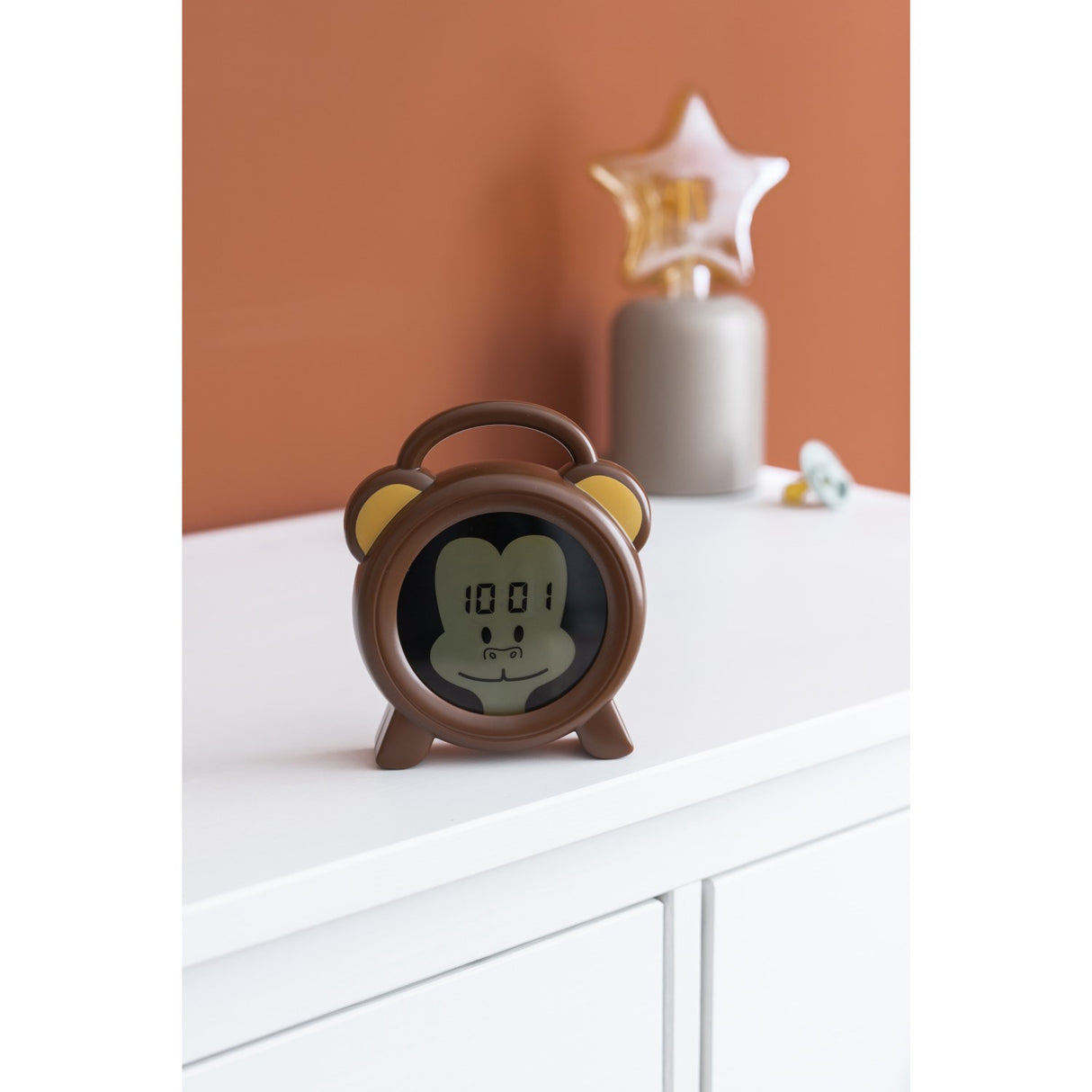 Alecto Monkey Sleep Trainer, Night Light And Alarm Clock
