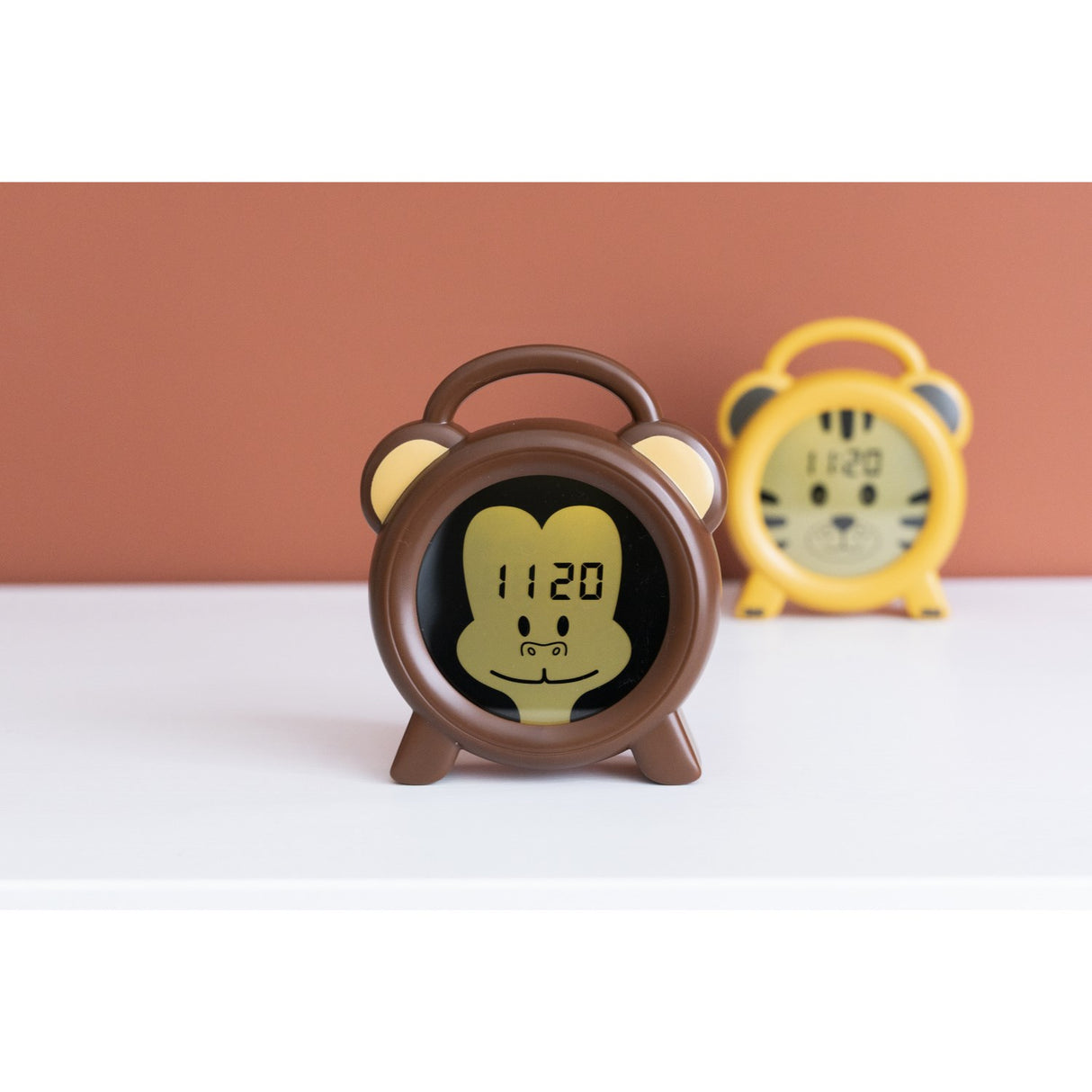 Alecto Monkey Sleep Trainer, Night Light And Alarm Clock