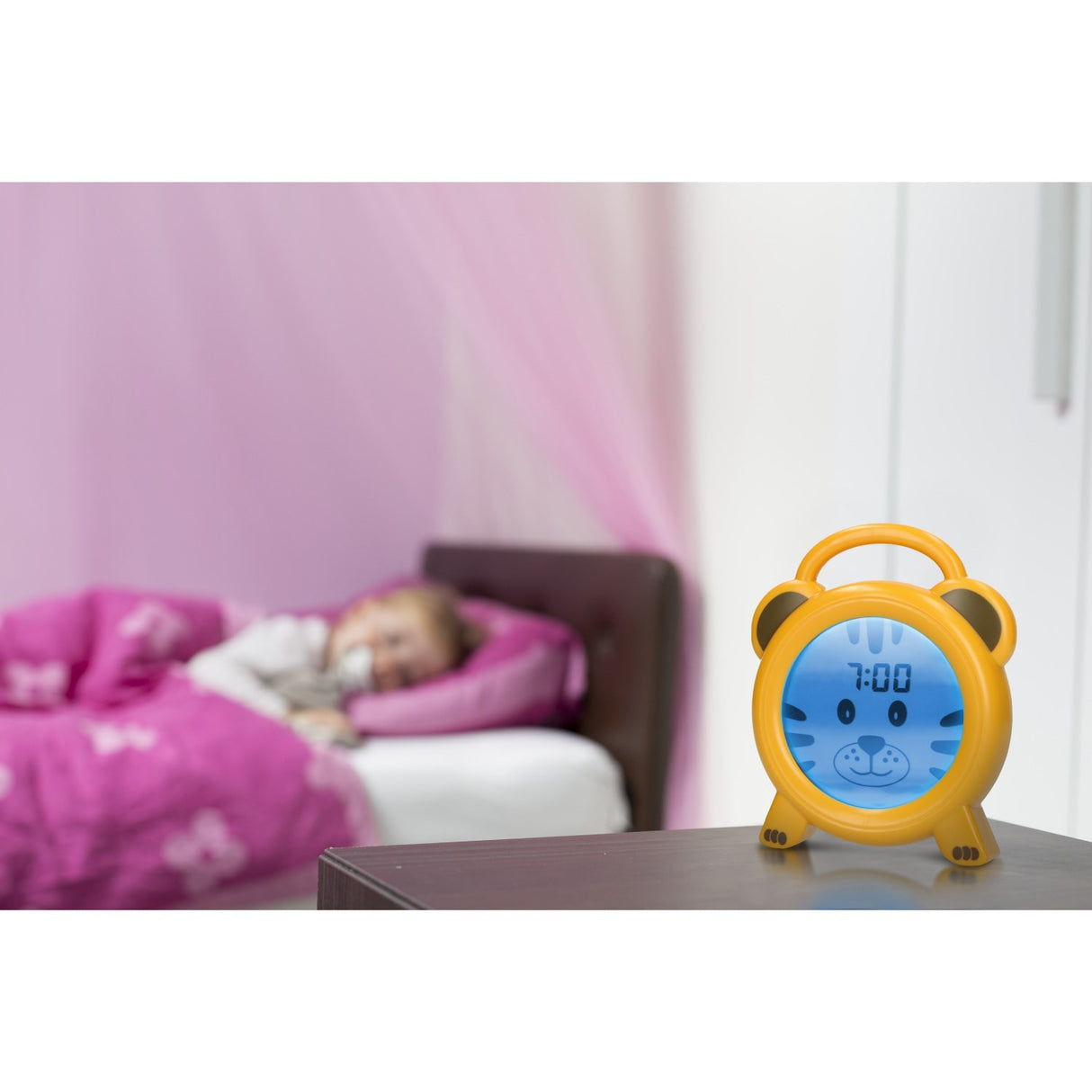 Alecto Tiger Sleep Trainer, Night Light, Alarm Clock