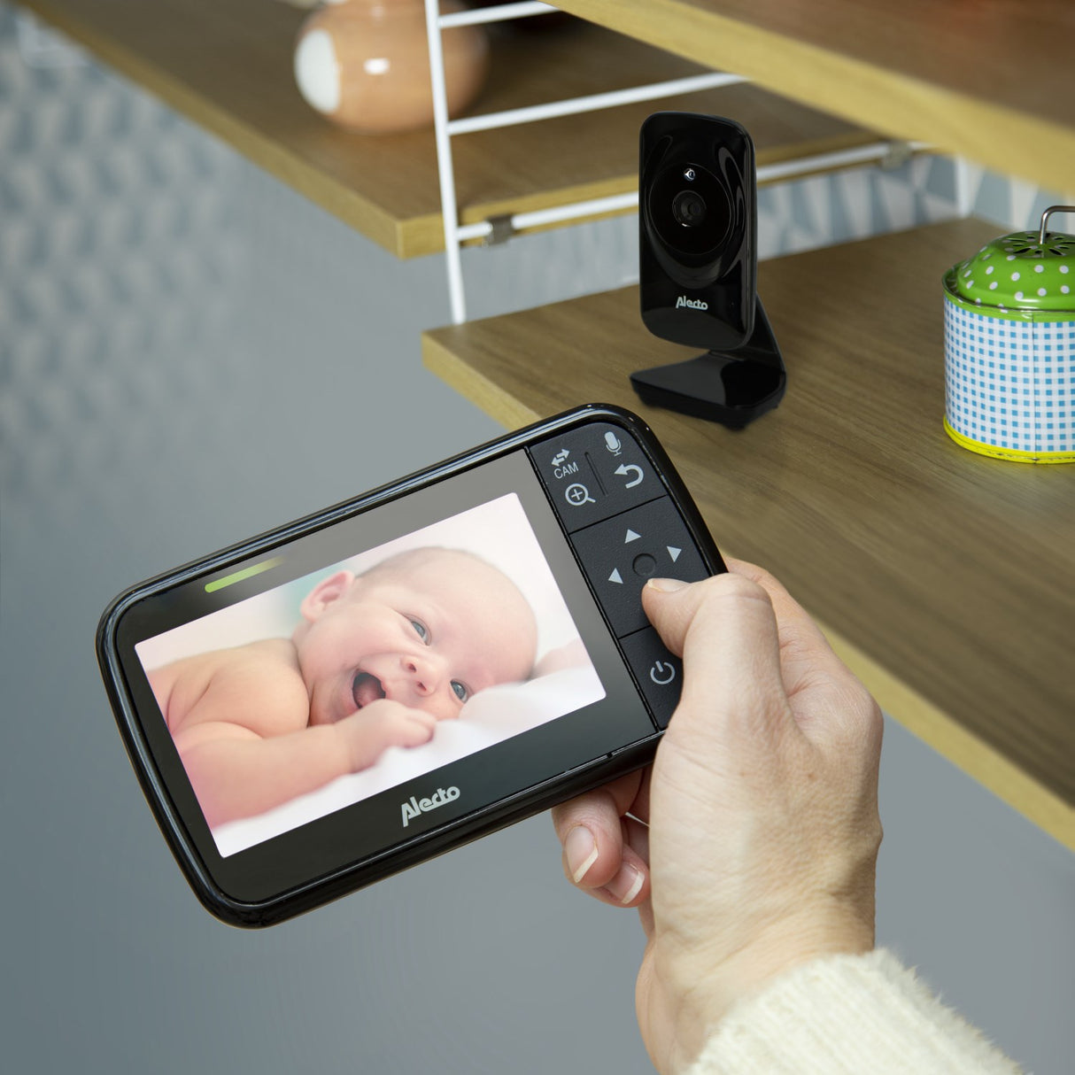Alecto 4,3 Inch Video Baby Monitor