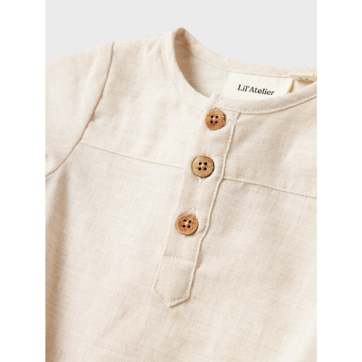 Lil'Atelier Turtledove Tarou Loose Body Shirt