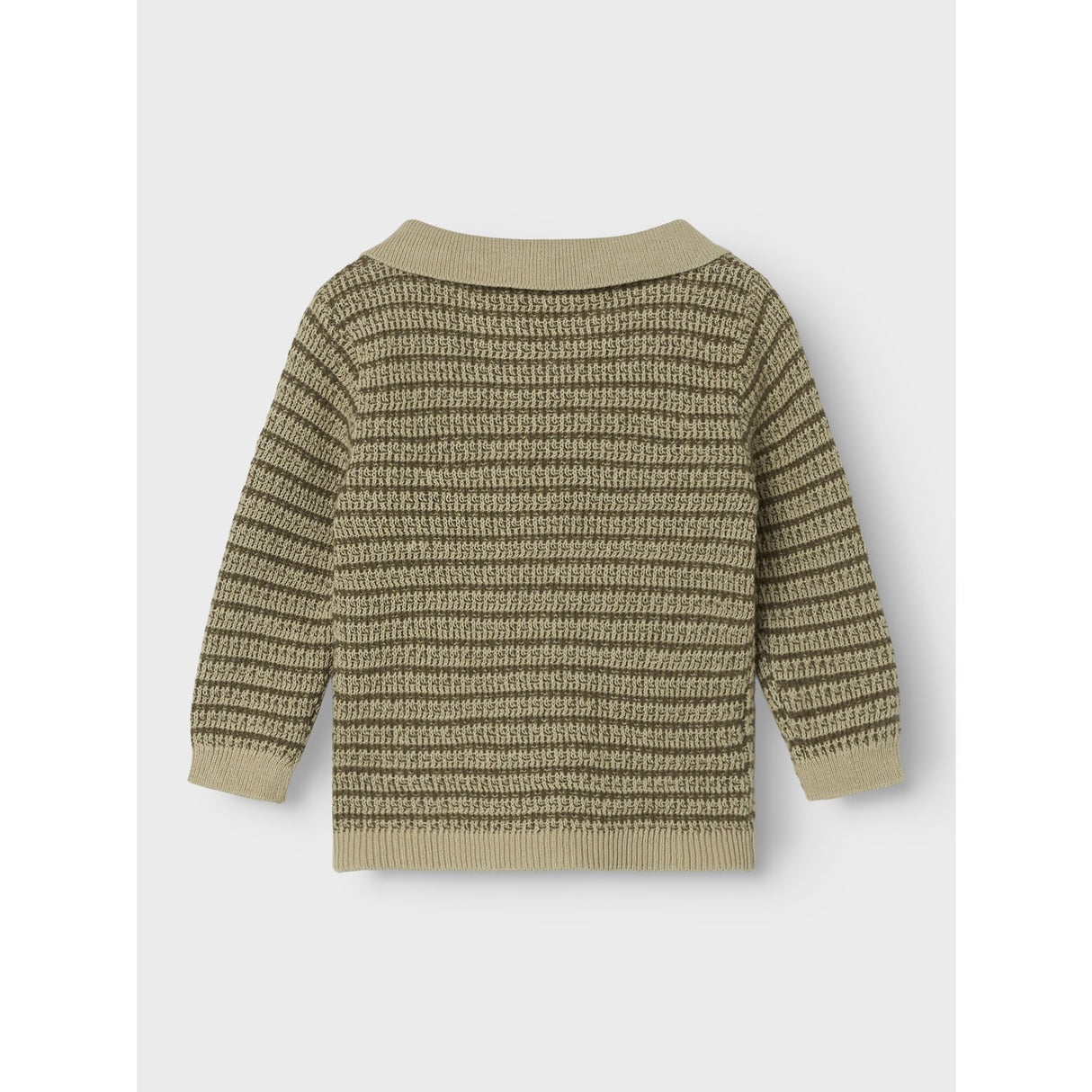 Lil'Atelier Moss Gray Barker Knit Polo