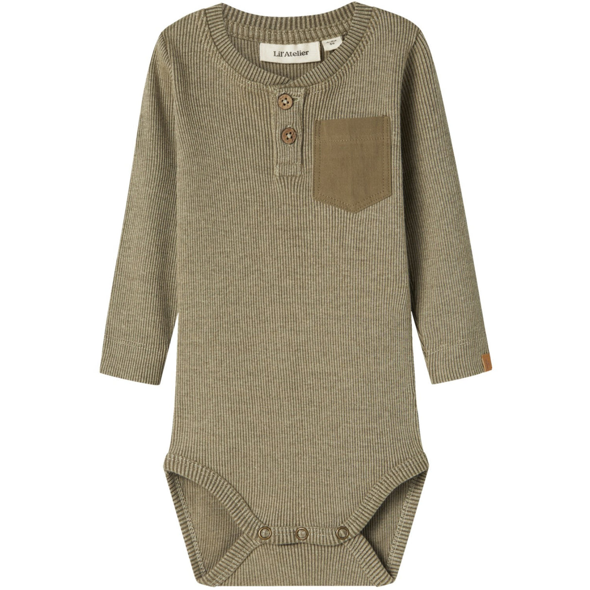 Lil'Atelier Moss Gray Barbar Slim Body