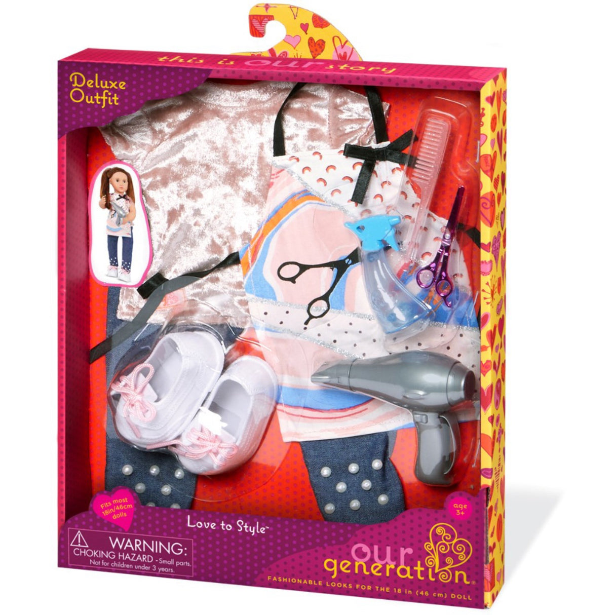 Our Generation Deluxe Doll Clothing Frisør