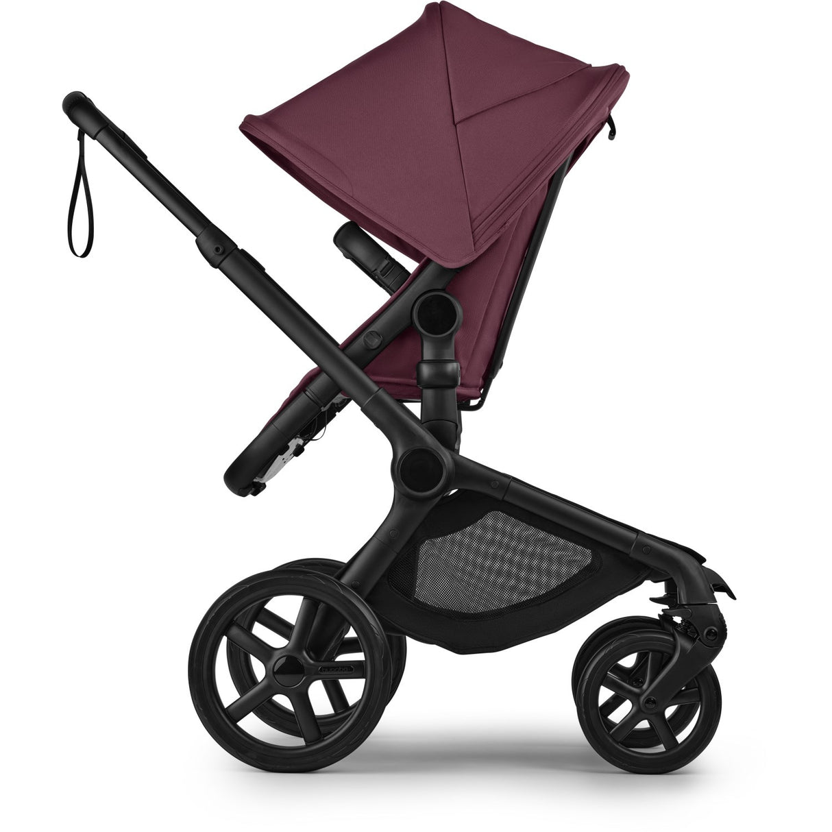 Bugaboo Fox 5 Renew Complete Black/Dark Cherry-Dark Cherry