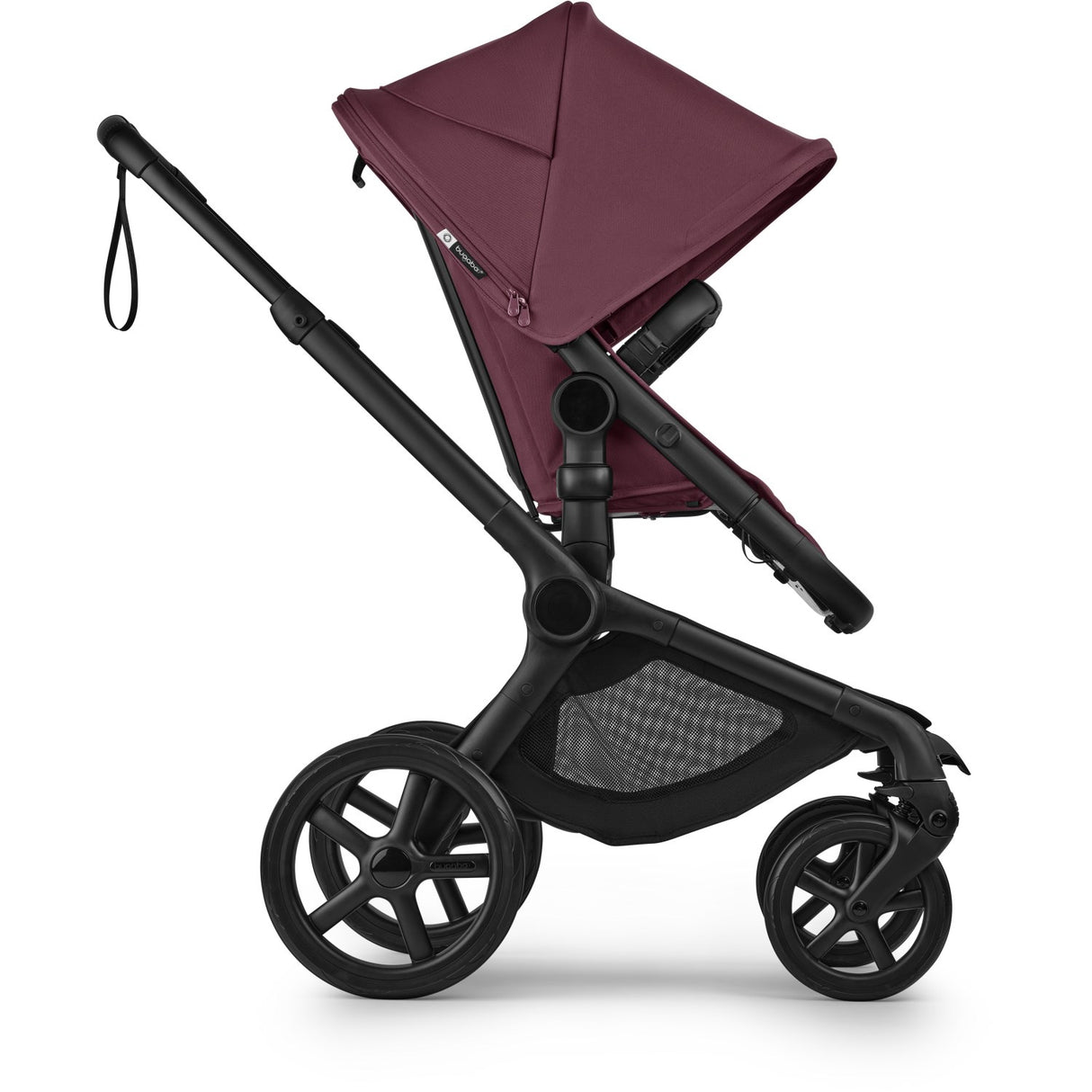 Bugaboo Fox 5 Renew Complete Black/Dark Cherry-Dark Cherry