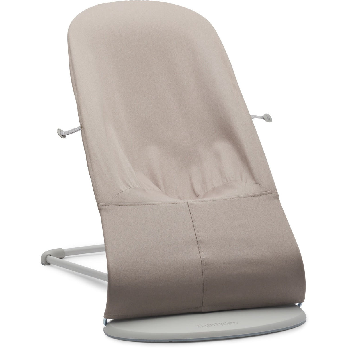 BabyBjörn Sand Grey Bouncer Bliss Flower Leaf Quilt