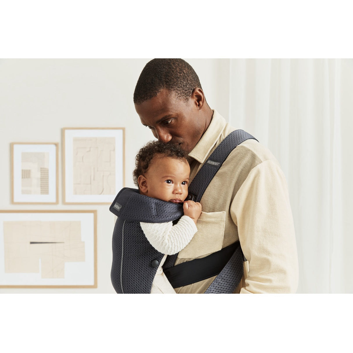 BabyBjörn Antracite Grey Baby Carrier Mini