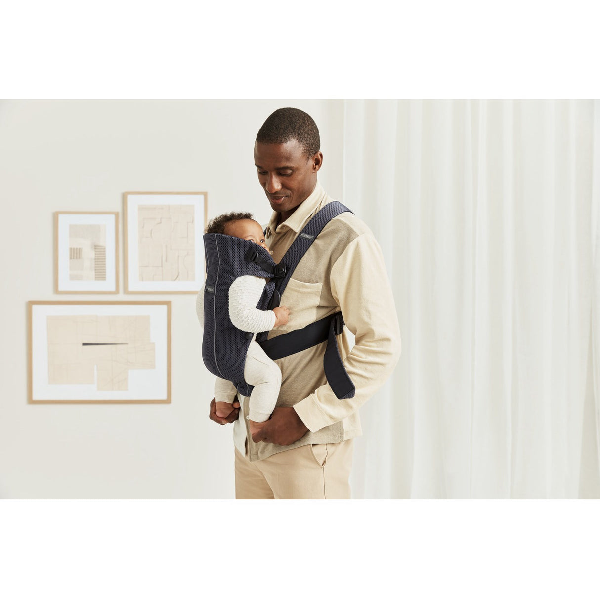 BabyBjörn Antracite Grey Baby Carrier Mini