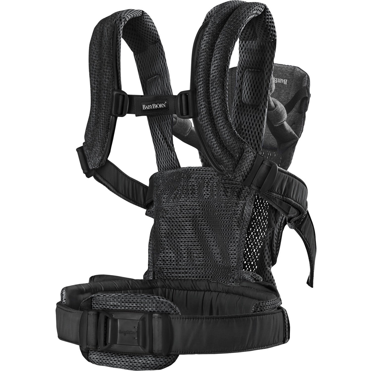BabyBjörn Black Baby Carrier Harmony