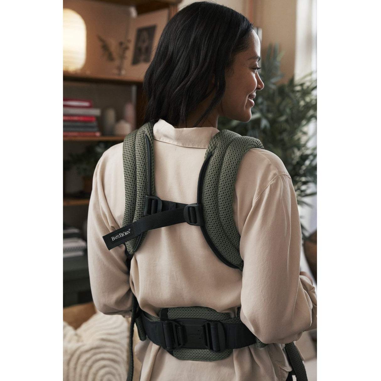 BabyBjörn Dark Green Baby Baby Carrier Harmony