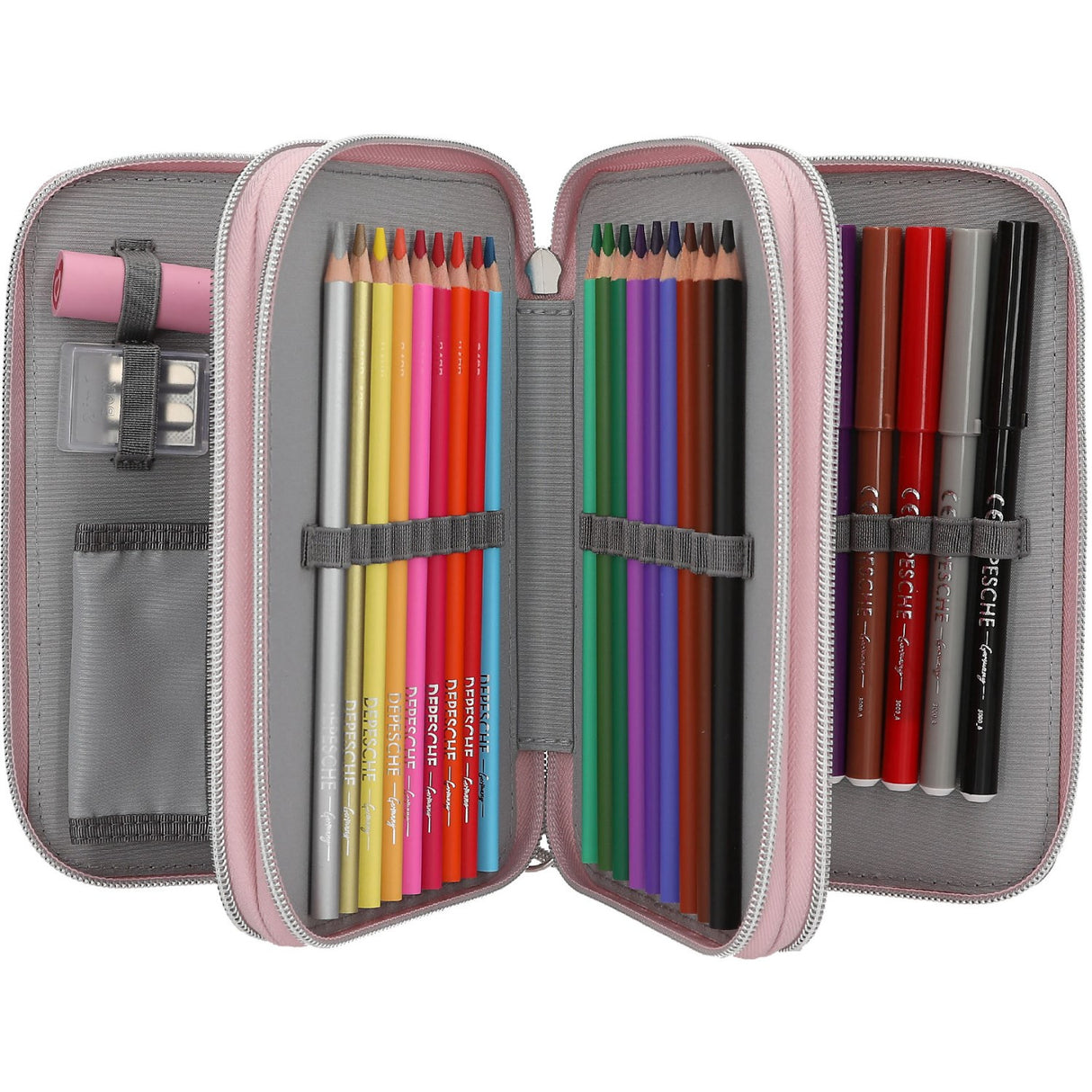 TOPModel My BFF Triple Pencil Case