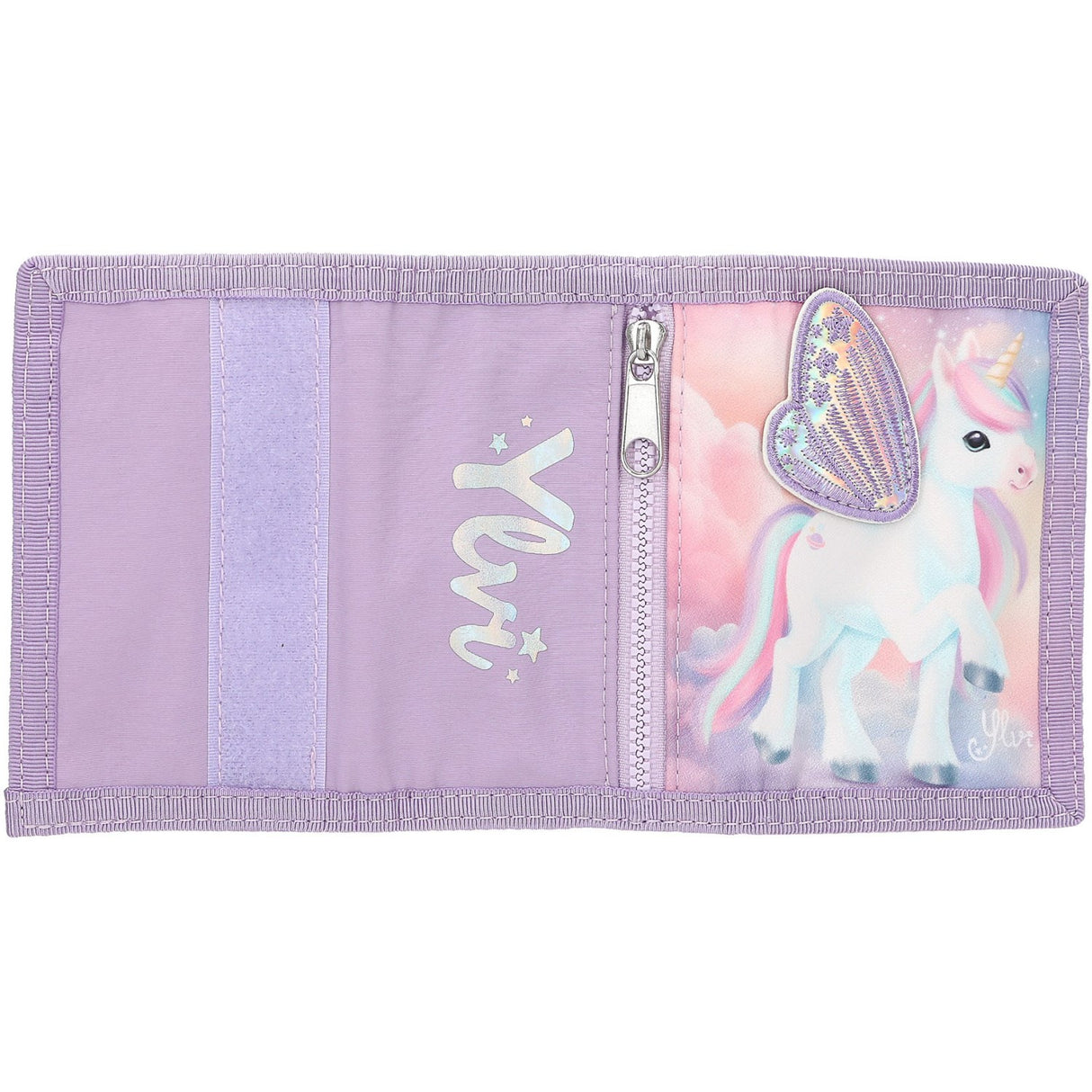 Ylvi Purse With Appliquéd Wing