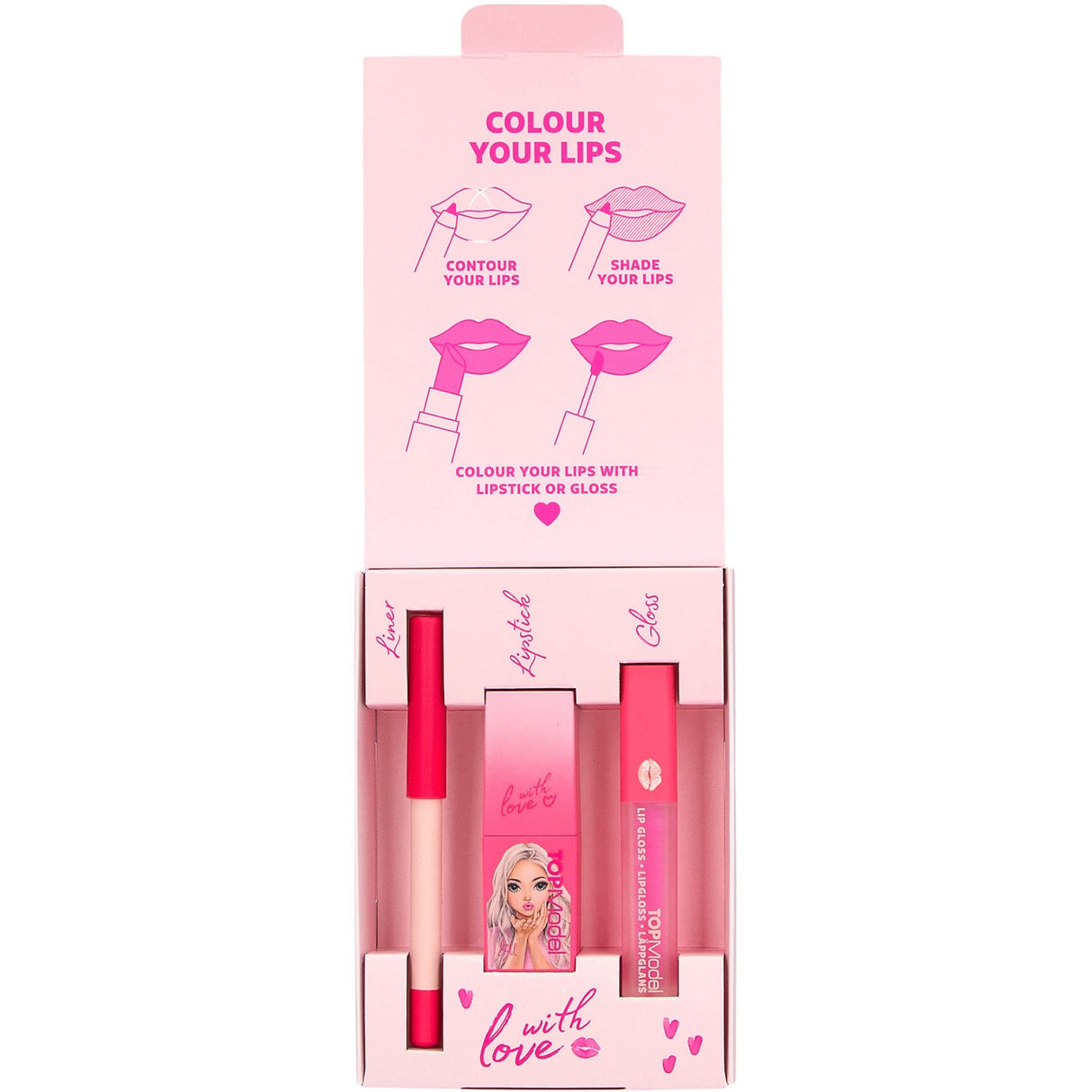 TOPModel Beauty And Me Lip Trio Set
