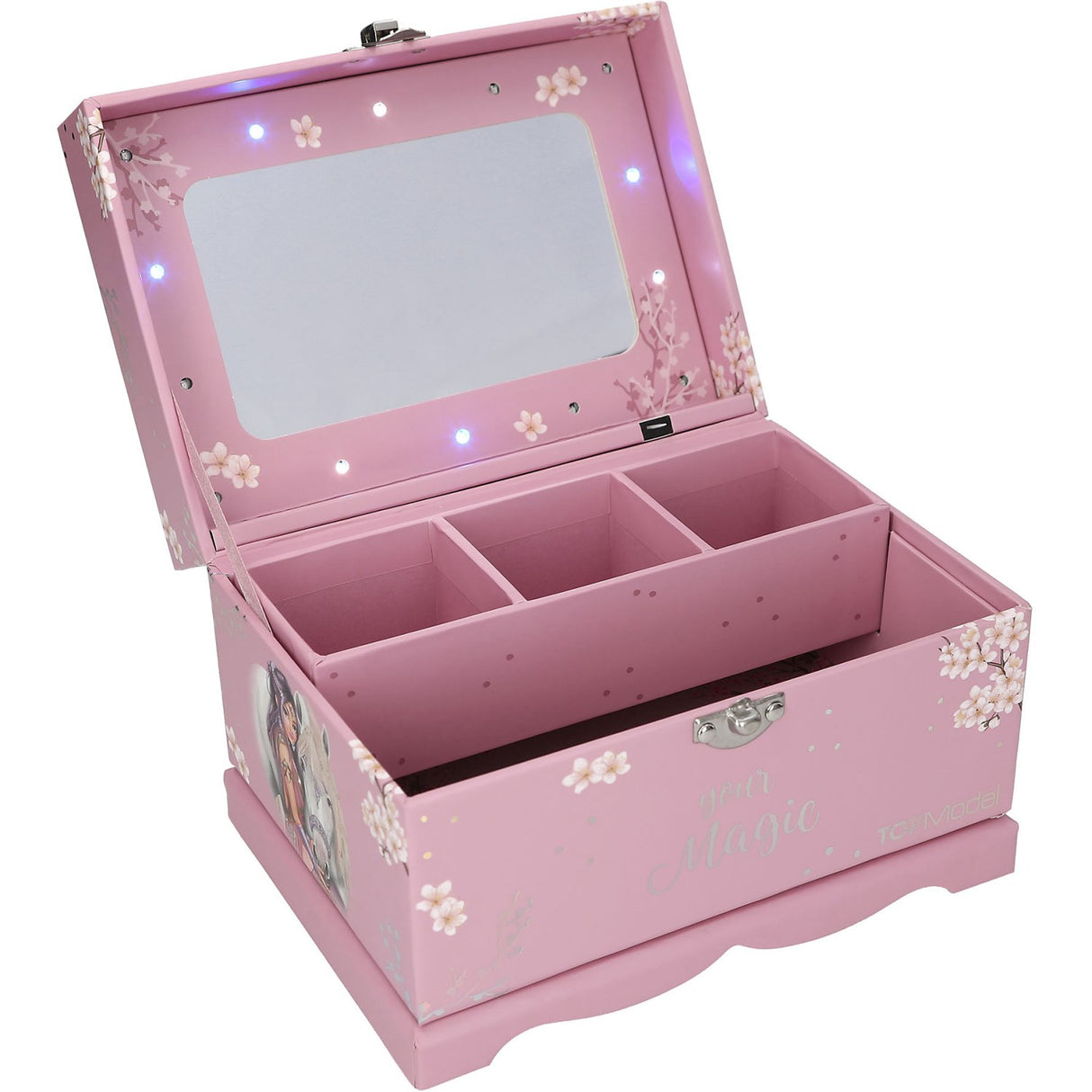 TOPModel Viva Violet Jewellery Box With Light