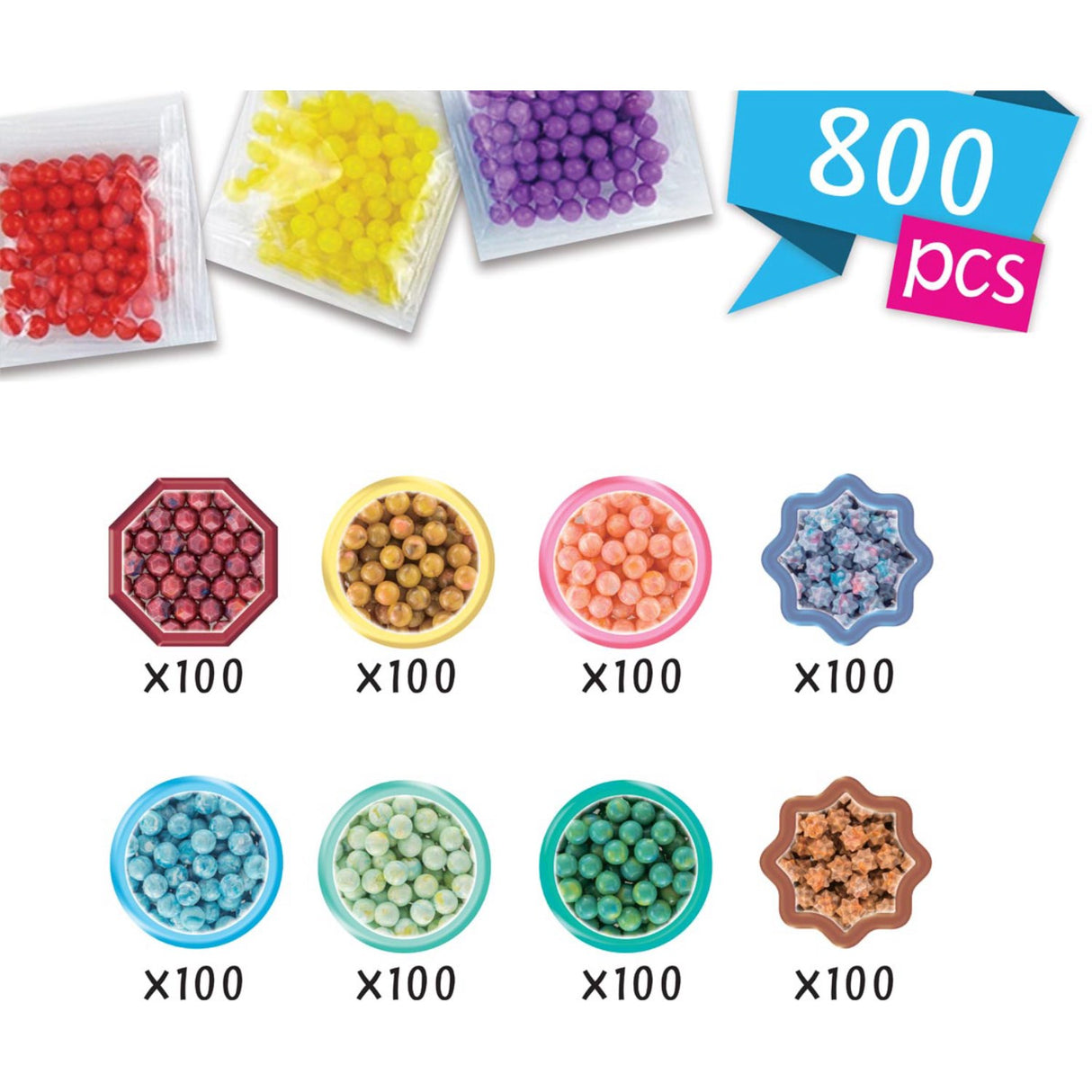 Aquabeads Watercolor Bead Pack
