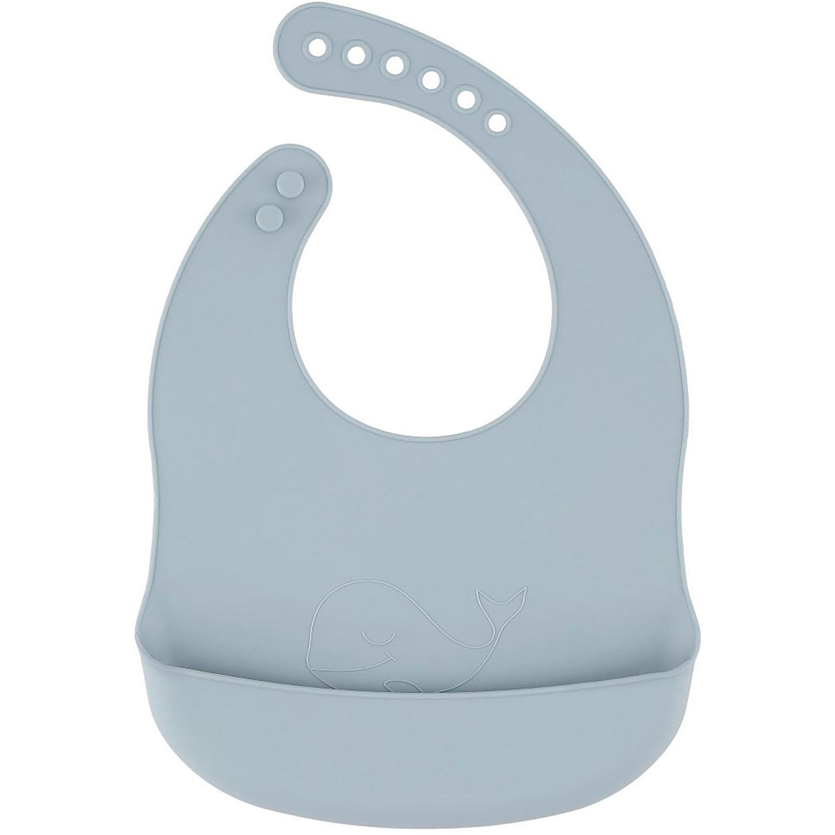 By Lille Vilde Sky Bibs - Whale 1pcs