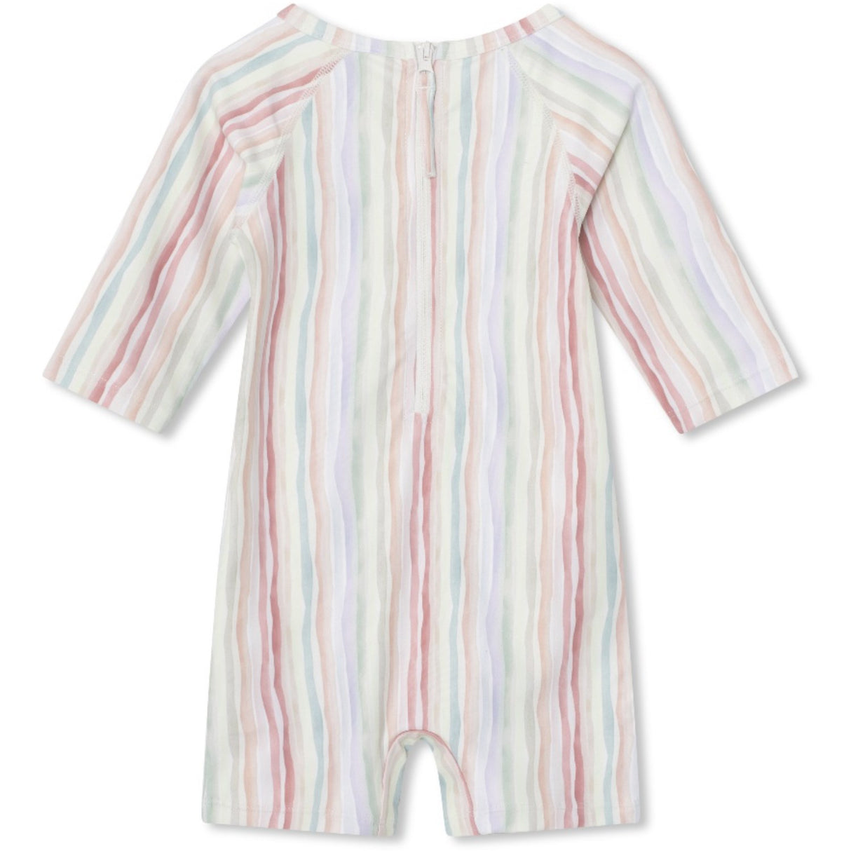 Mini A ture Wavy Stripes Goldie 3/4 Printed Suit. GRS