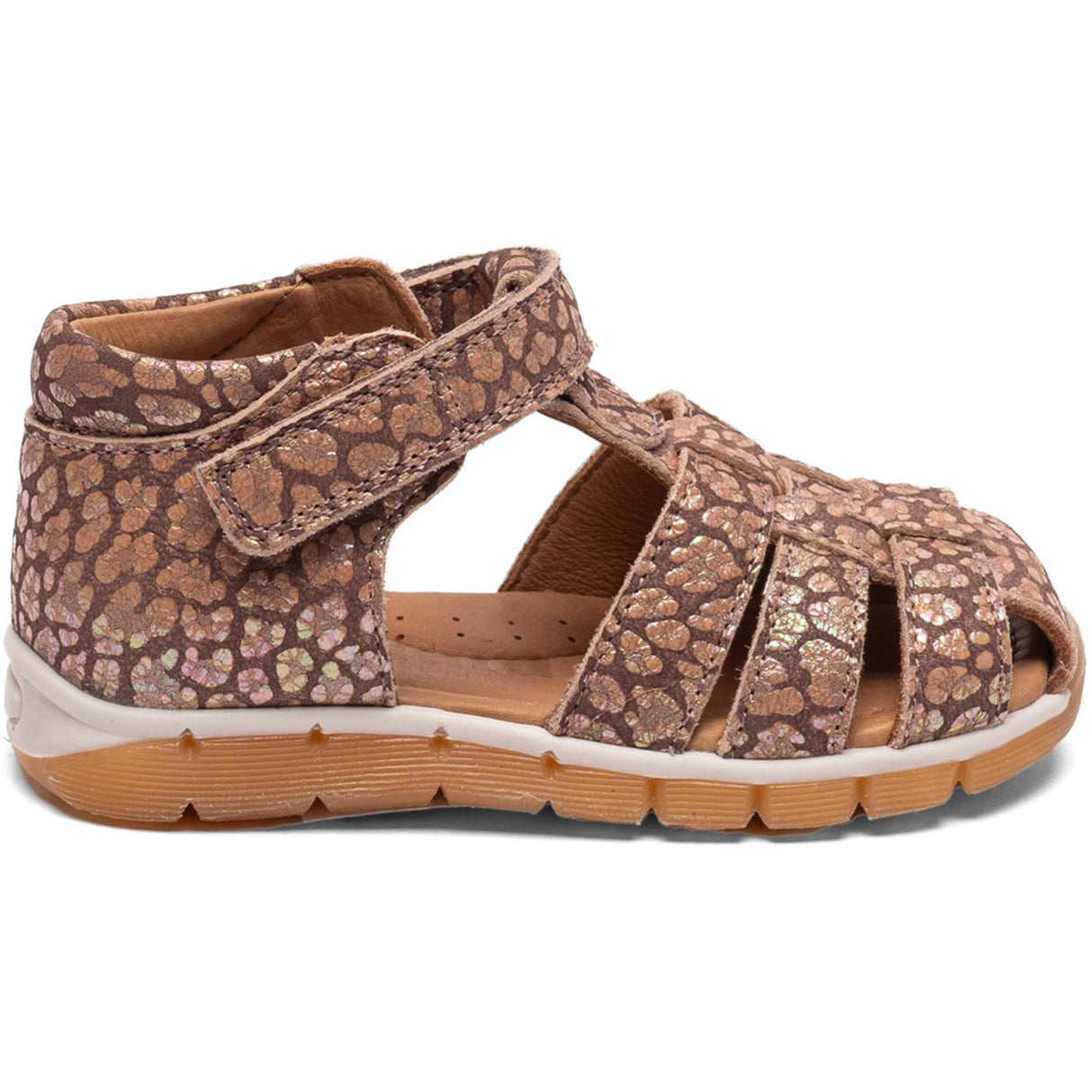 Bisgaard Brown Leopard Billie Sandal