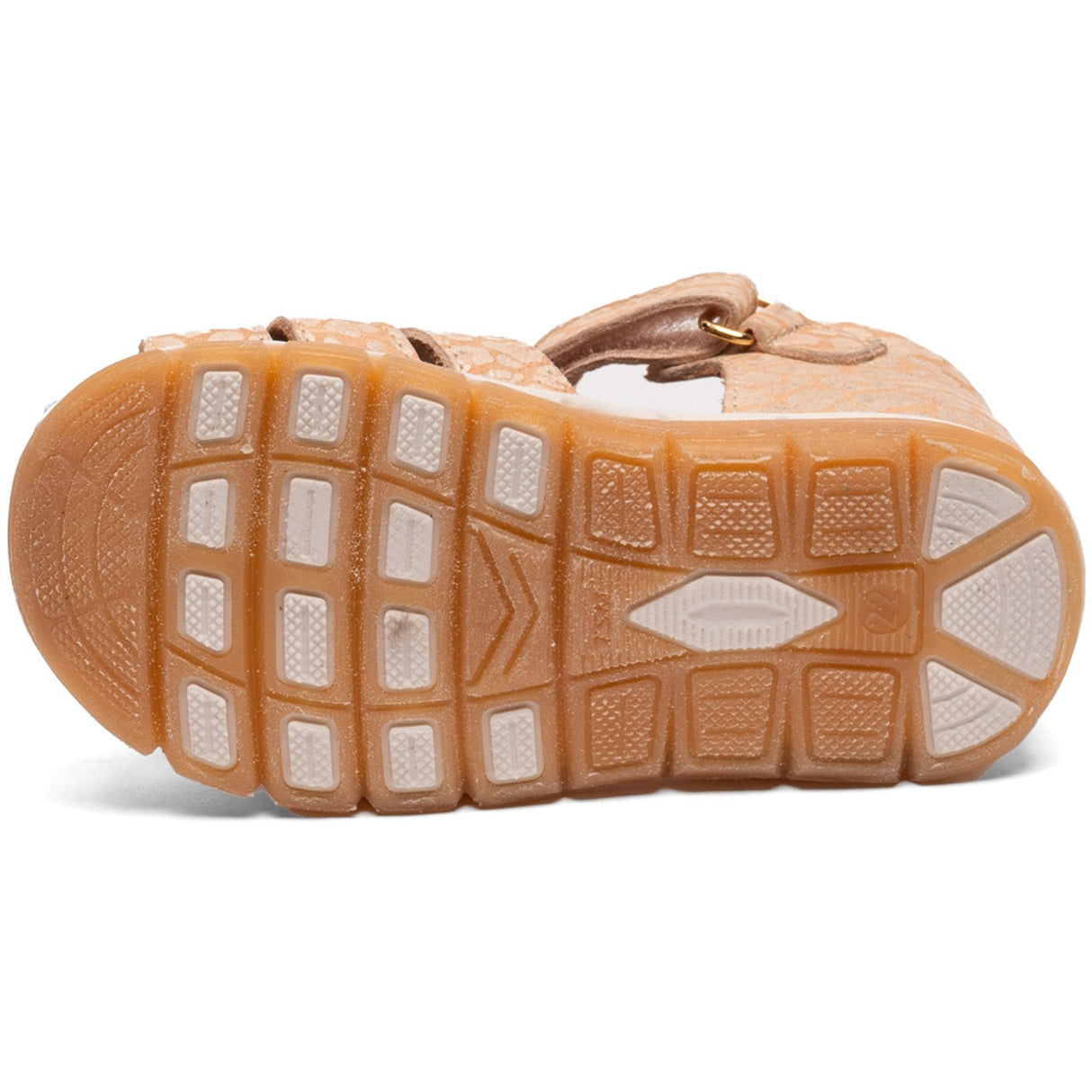 Bisgaard Nude Leopard Billie Sandal