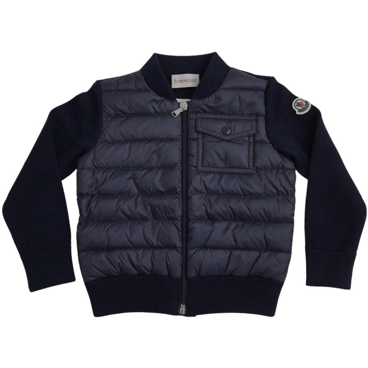 Moncler Navy Cardigan