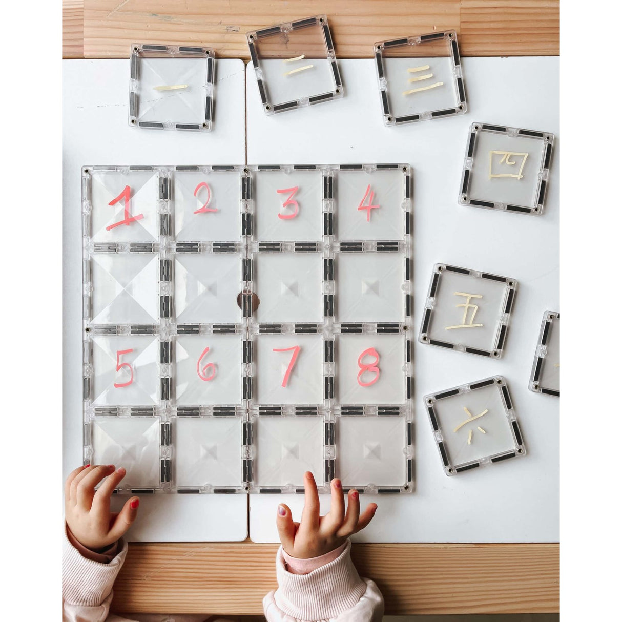 Connetix Clear Base Plate Pack 2 Pieces