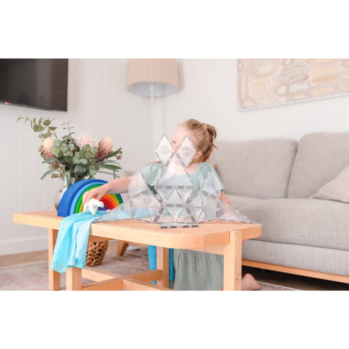 Connetix Clear Shape Expansion Pack 24 Pieces