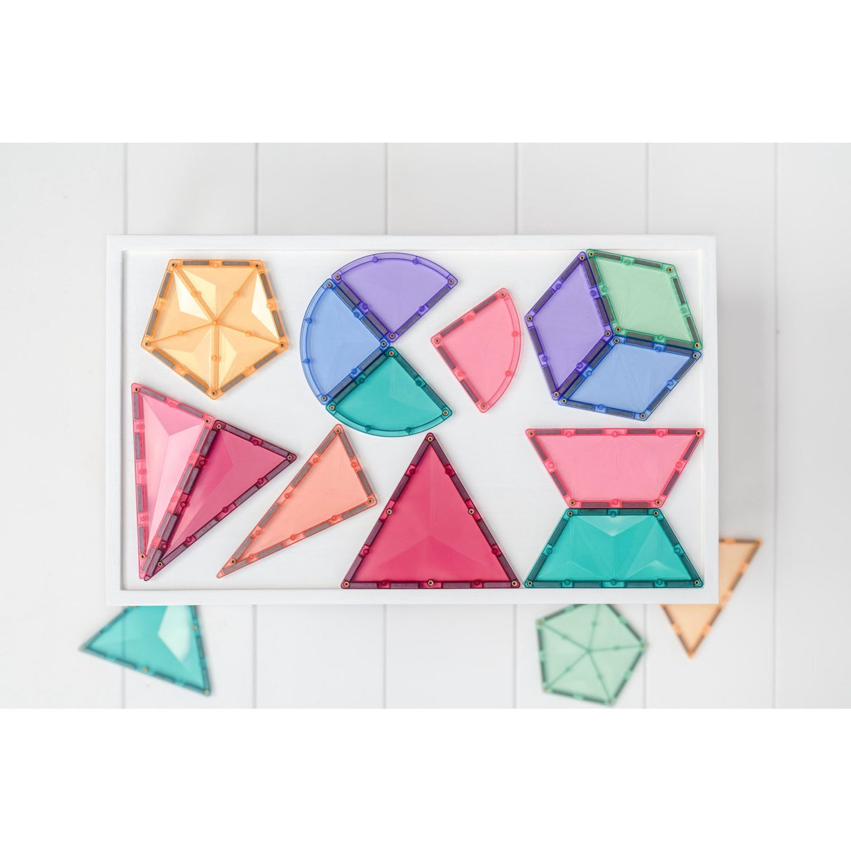 Connetix Pastel Shape Expansion Pack 48 Pieces
