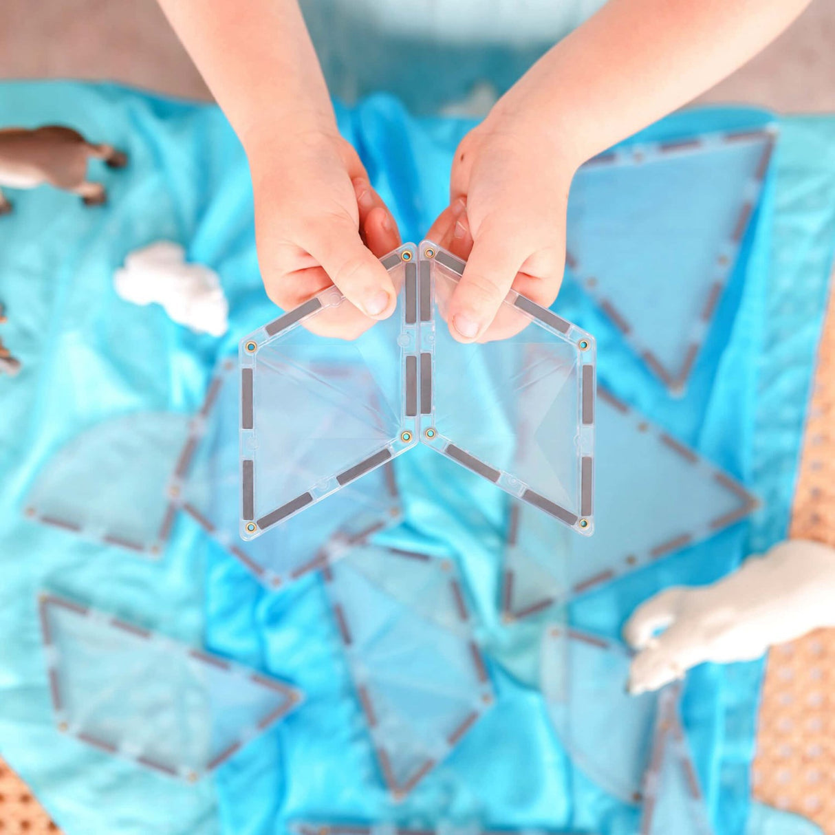 Connetix Clear Shape Expansion Pack 24 Pieces