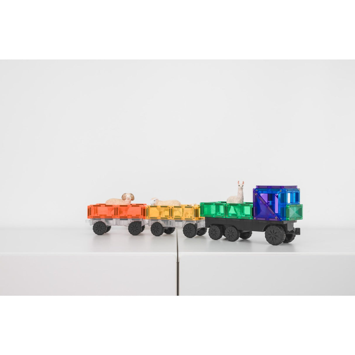 Connetix Rainbow Transport Pack 50 Pieces