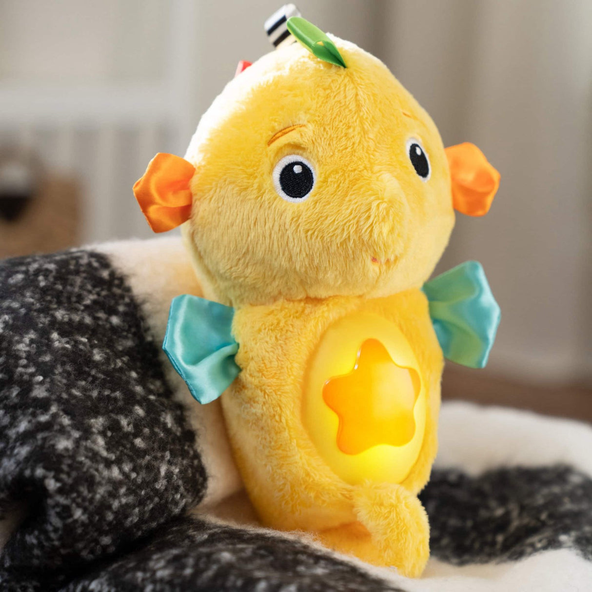 Baby Einstein Yellow Sea Dreams Seahorse™ Plush Soother