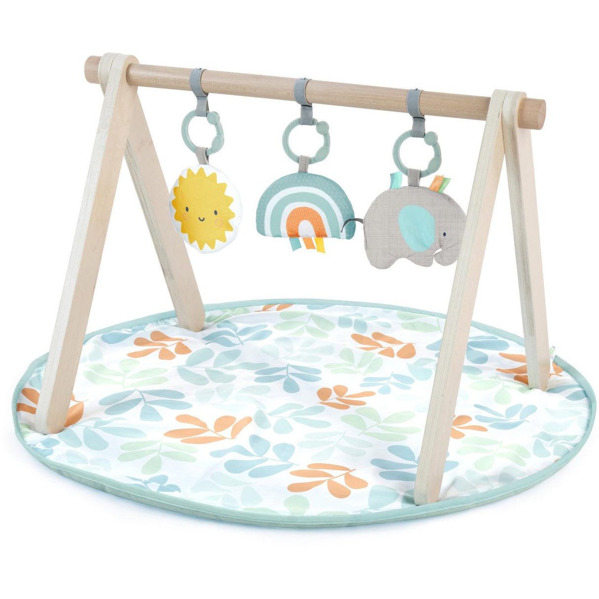 Ingenuity Sun Valley™ Wooden Toy Arch & Play Mat