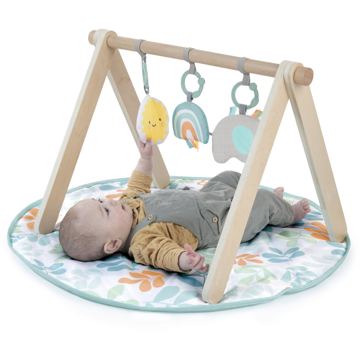 Ingenuity Sun Valley™ Wooden Toy Arch & Play Mat