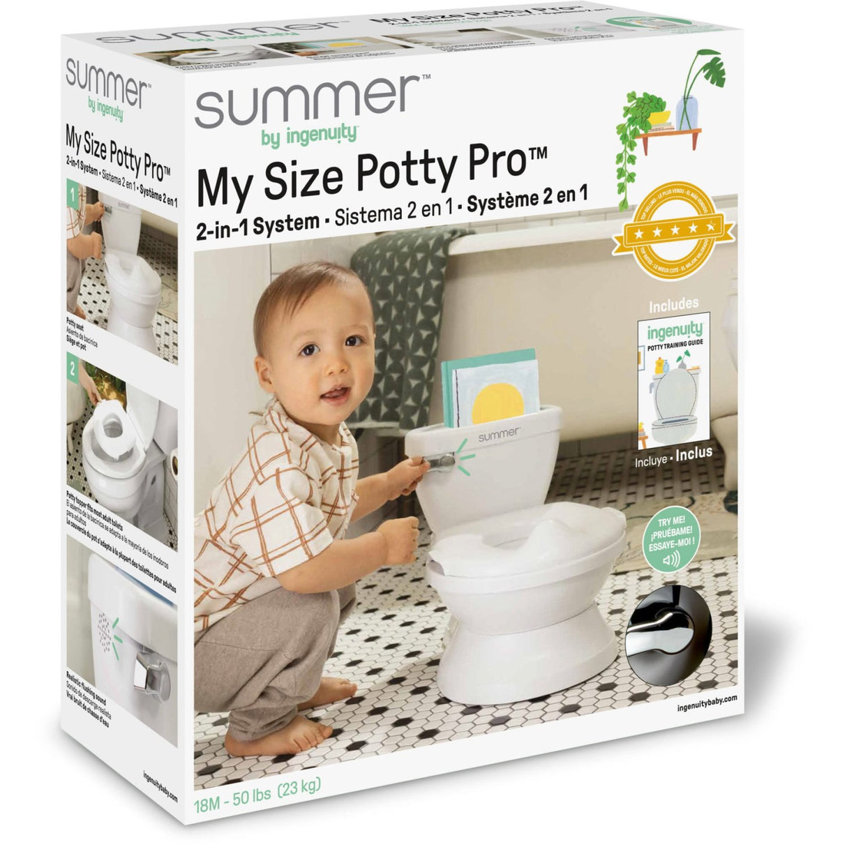 Ingenuity Green My Size Potty Pro™