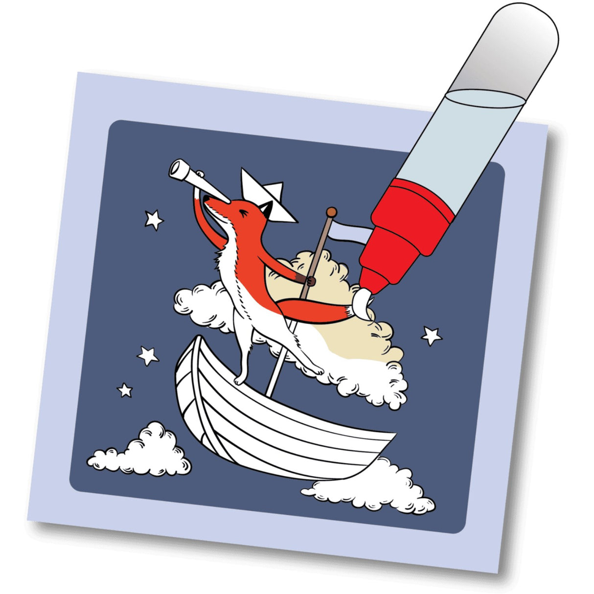 FILIBABBA Dreamy Adventurers Water Colouring Book