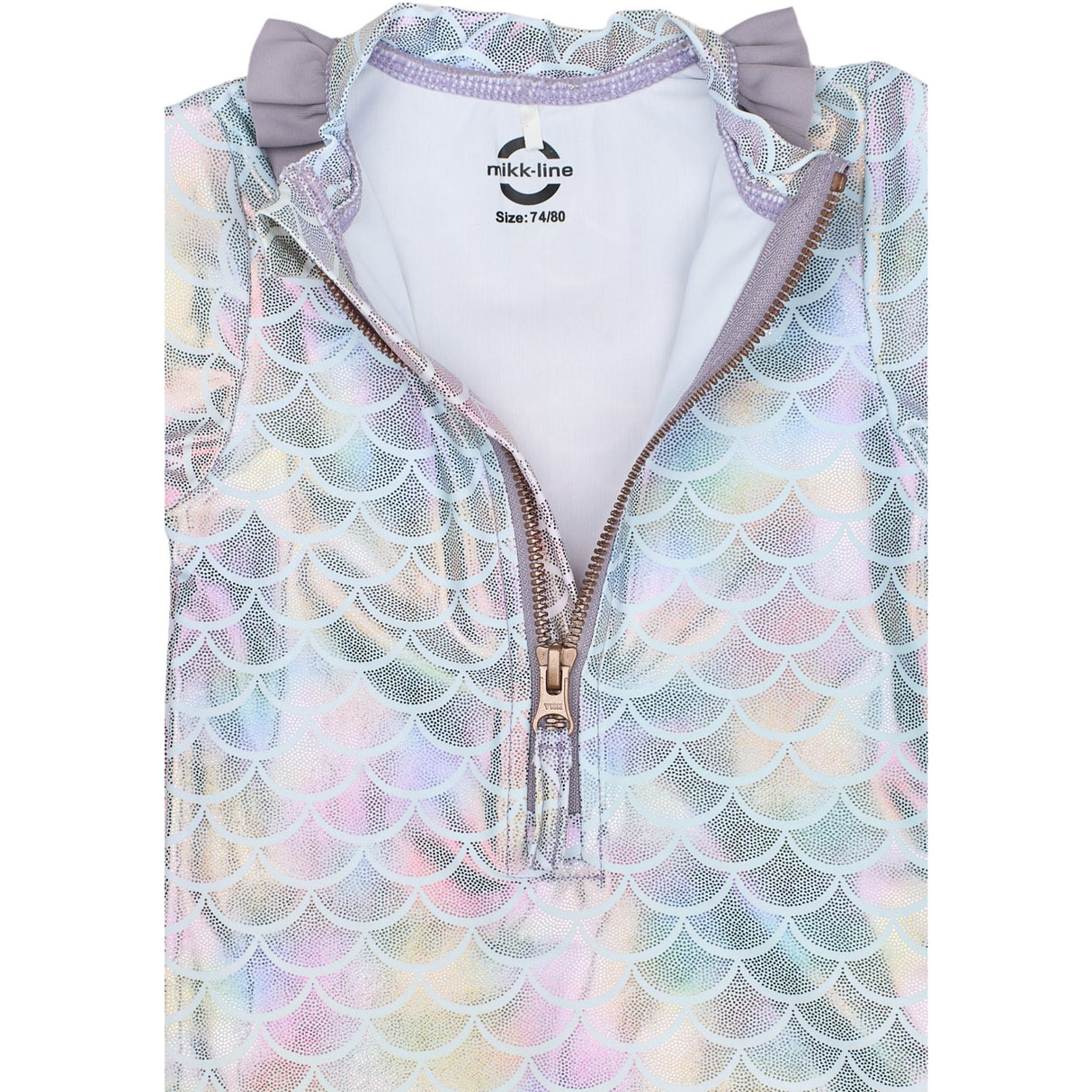 Mikk-Line Lavender Aura AOP UV Suit Frill Recycled