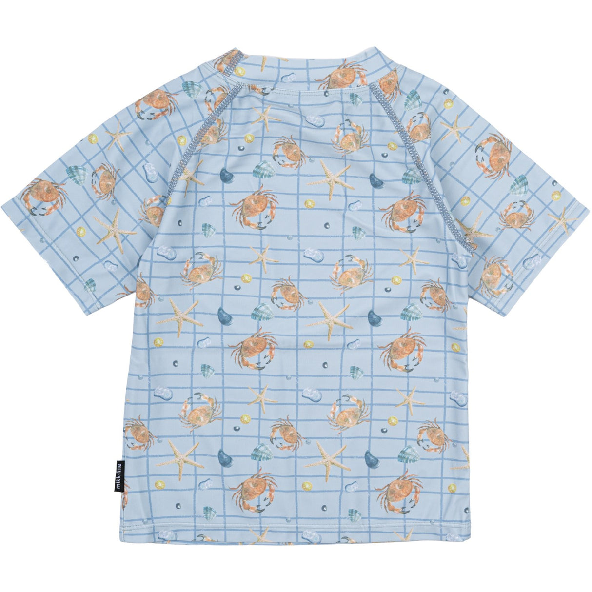 Mikk-Line Faded Denim AOP UV Shirt Recycled