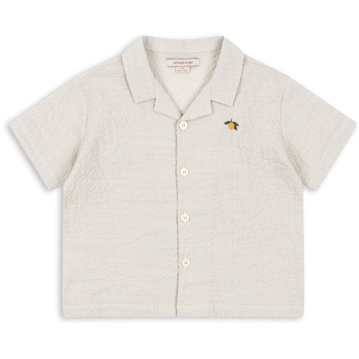 Konges Sløjd Quarry Stripe Elliot Ss Shirt Gots