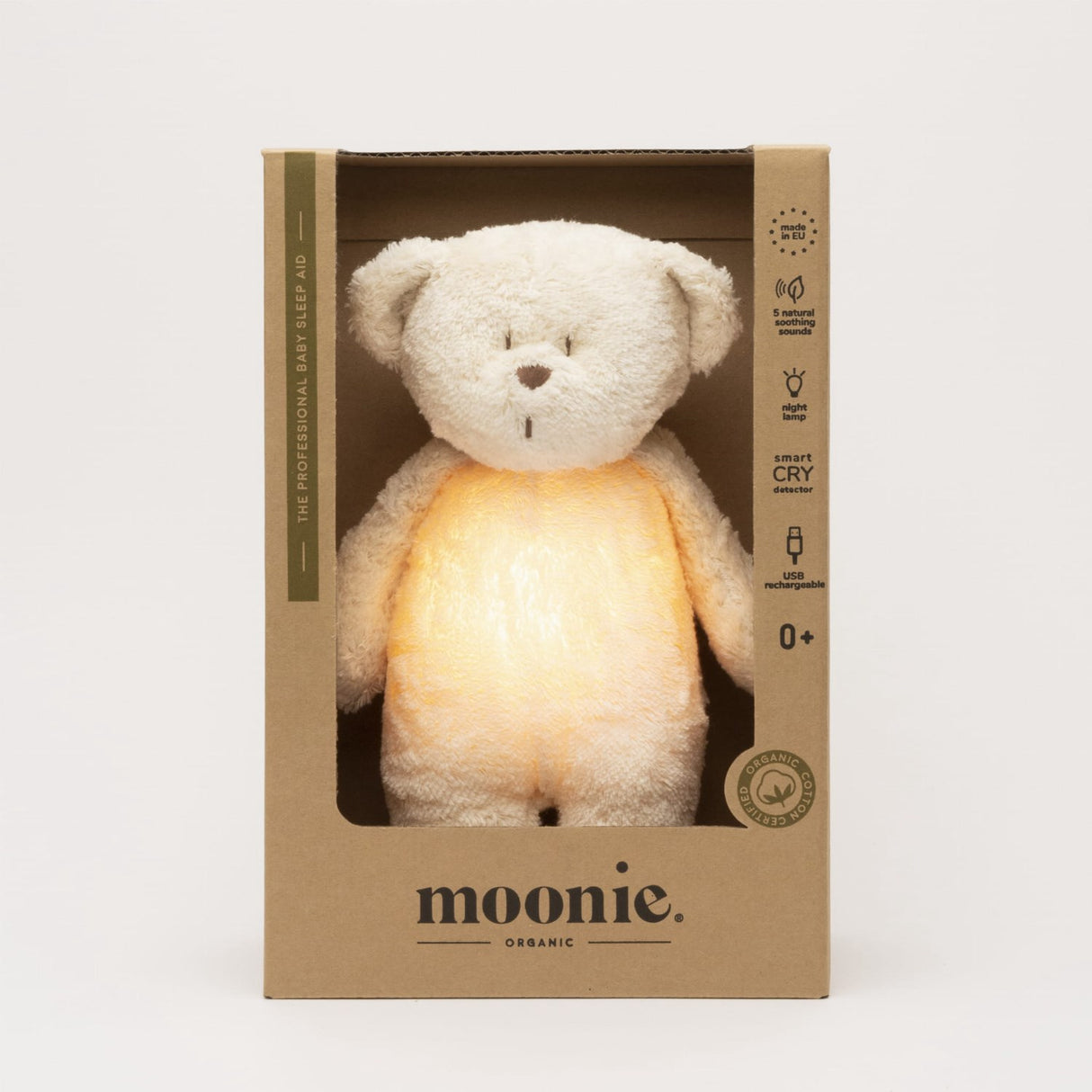 Moonie Polar 2.0 Organic Humming Bear With A Lamp