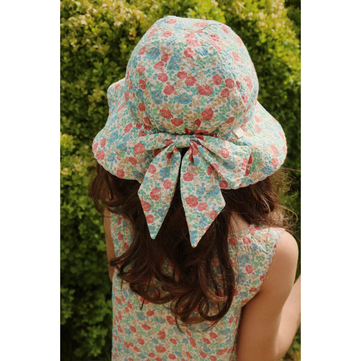 Konges Sløjd Fiola Elin Bow Sun hat Gots