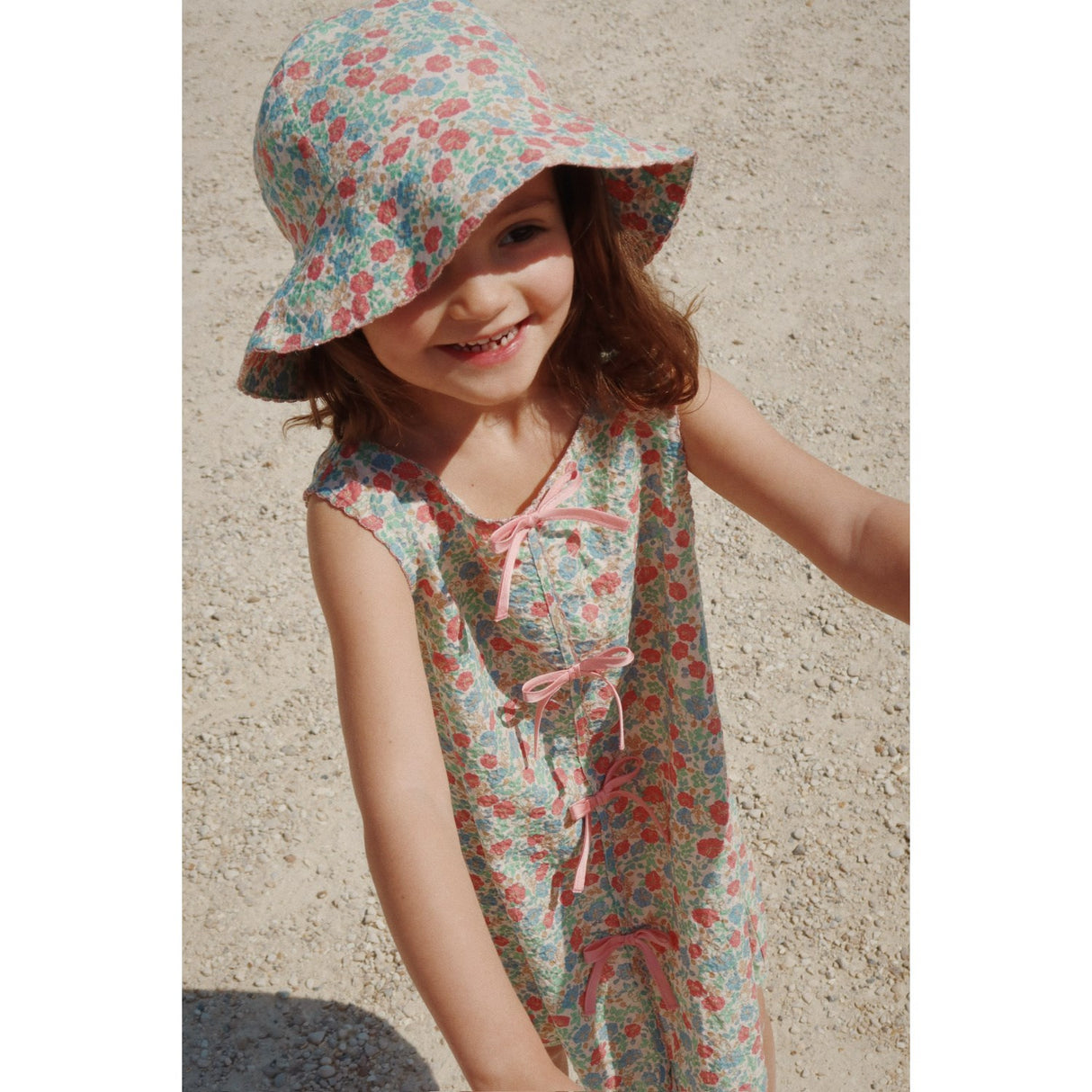 Konges Sløjd Fiola Elin Bow Sun hat Gots