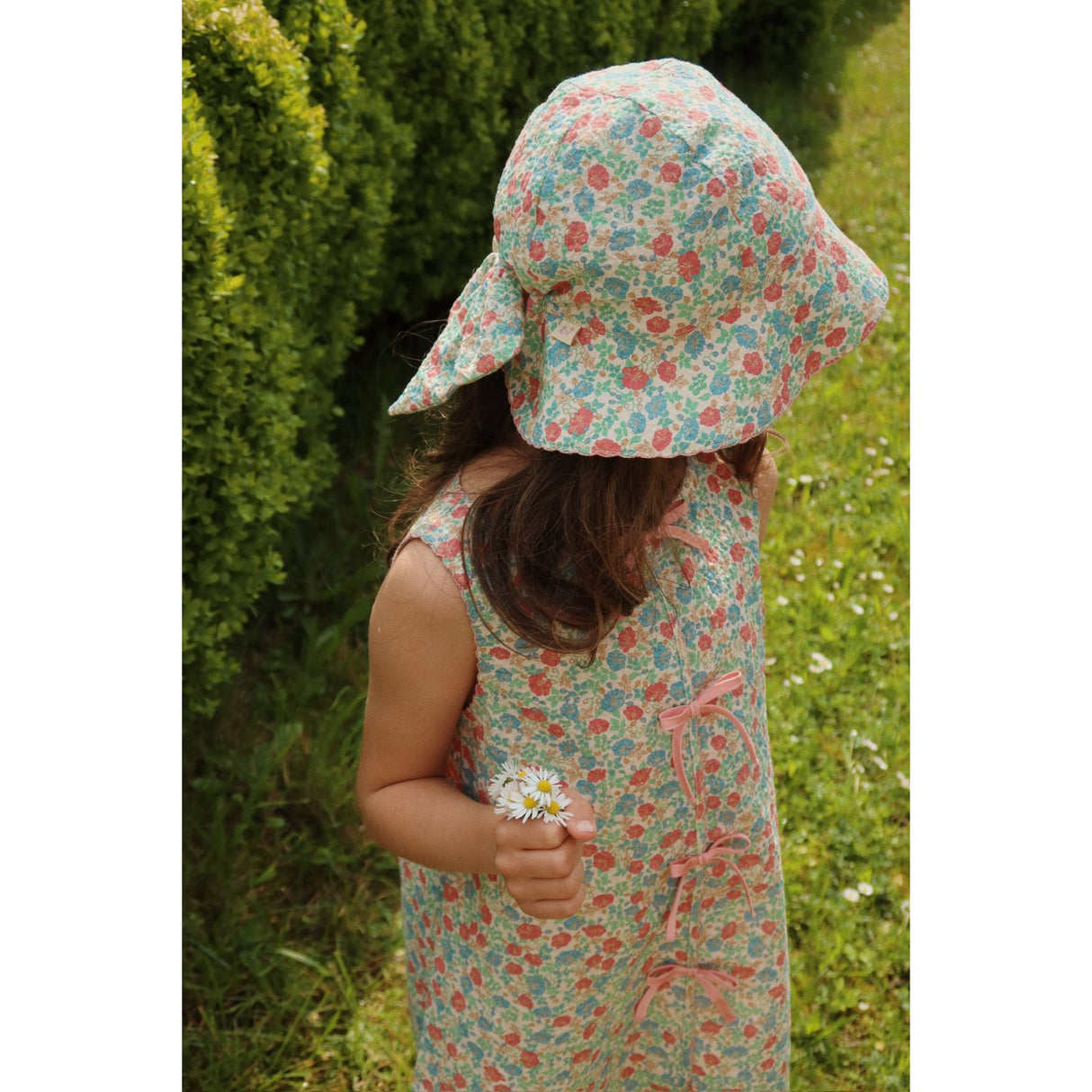 Konges Sløjd Fiola Elin Bow Sun hat Gots