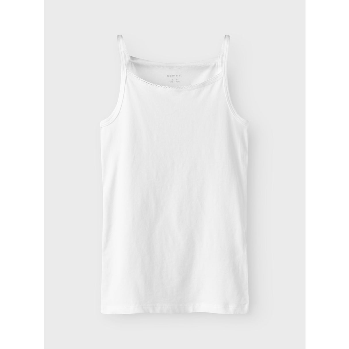 Name It Black Strap Top 4-Pack Black White Solid Noos