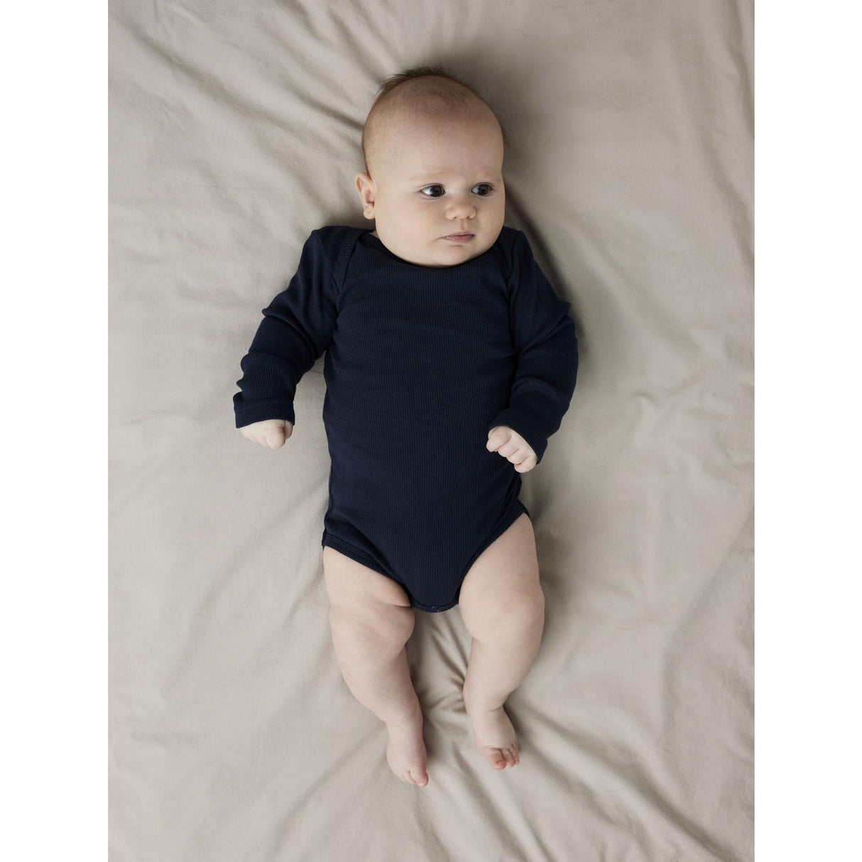 Name It China Blue Body 5-Pack Solid Rib Noos